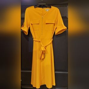 Yellow dress